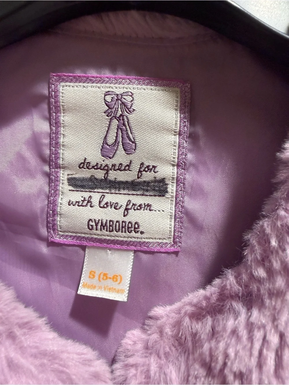 Gymboree Pink Fuzzy Vest